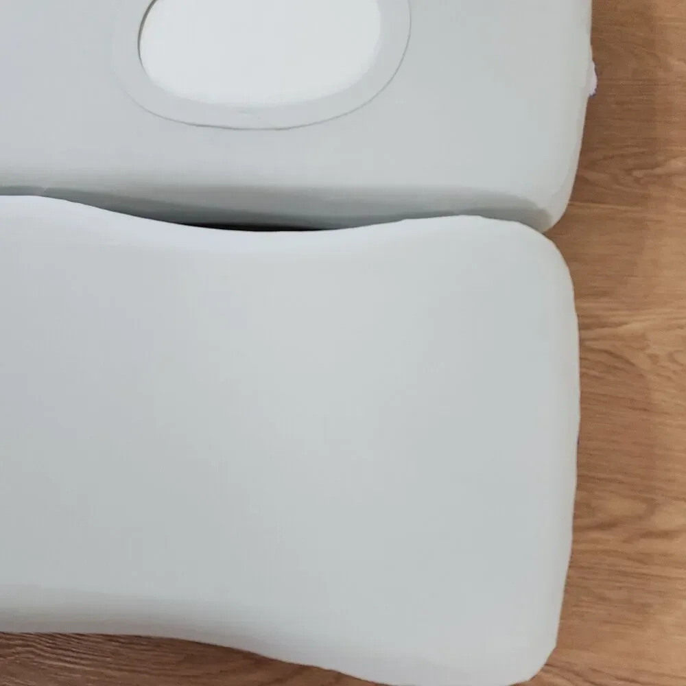 Cushion Lab Deep Sleep Pillow Patented Ergonomic Contour Design Back (Lot Of 2)